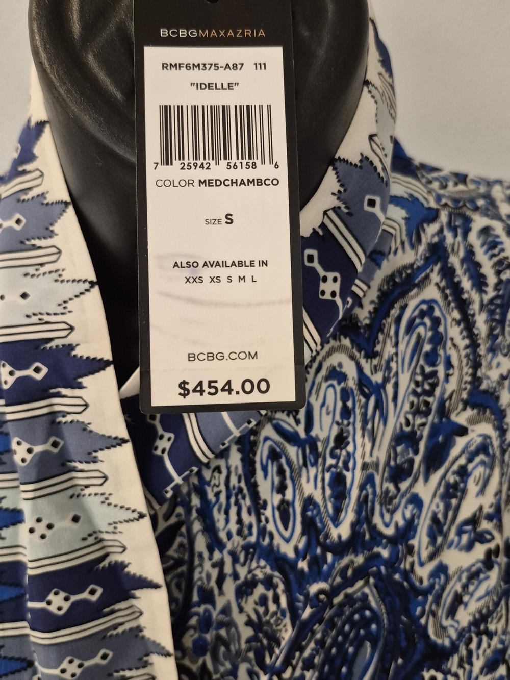 NWT 100% Silk BCBGMaxAzria Idelle dress - Picture 2 of 16